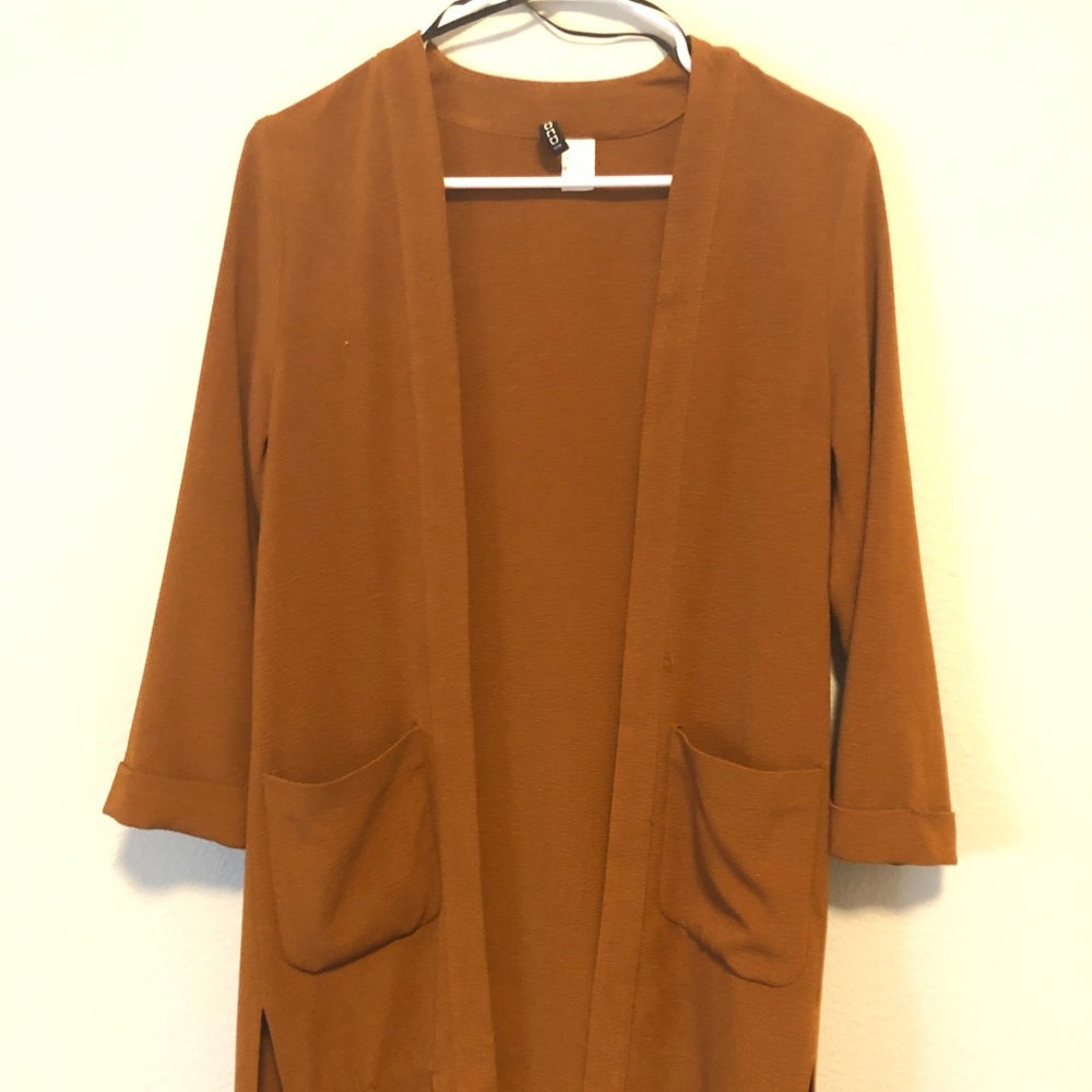 Orange/Beige Cardigan